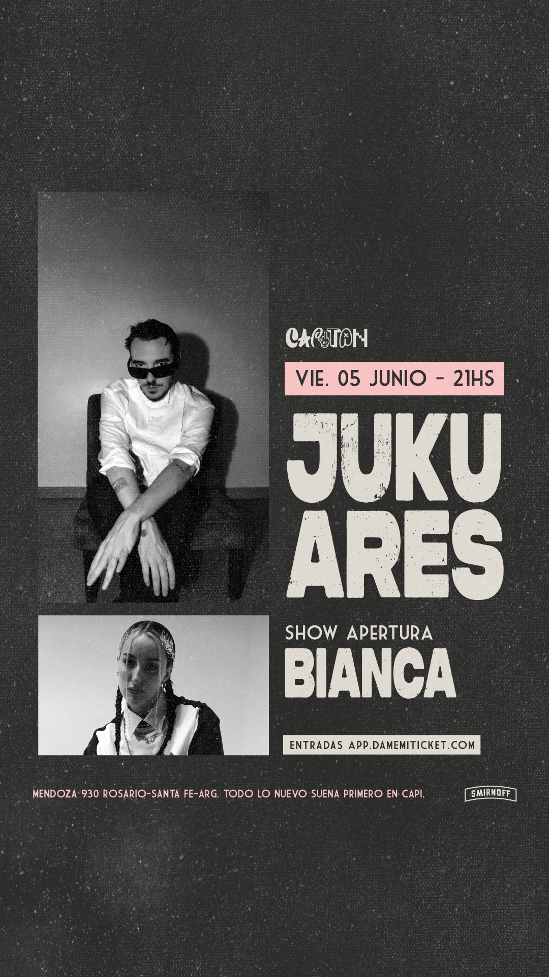 JUKU ARES + Apertura BIANCA